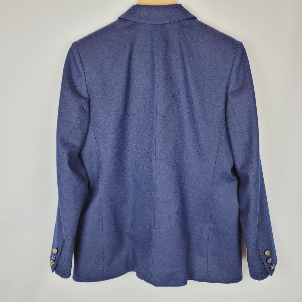 Pendleton Blazer 100% Wool Navy Double Breasted J… - image 4